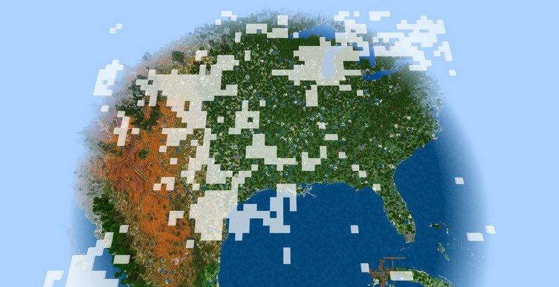 BEDROCK] Earth map 1/4000 scale, but on creative mode with nations