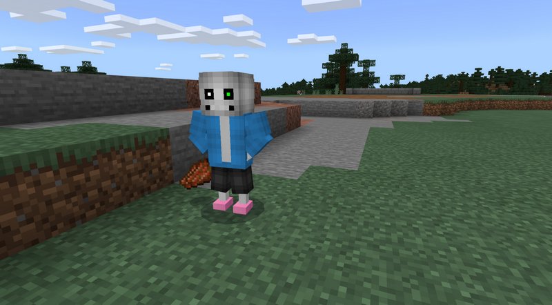 New! Sans morph V4 // Mod Minecraft 1.20.15+