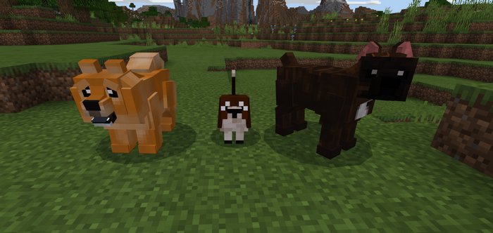 Domestic Pets addon for Minecraft PE 1.19.31