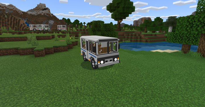 PAZ 3205 addon for Minecraft PE 1.16.1