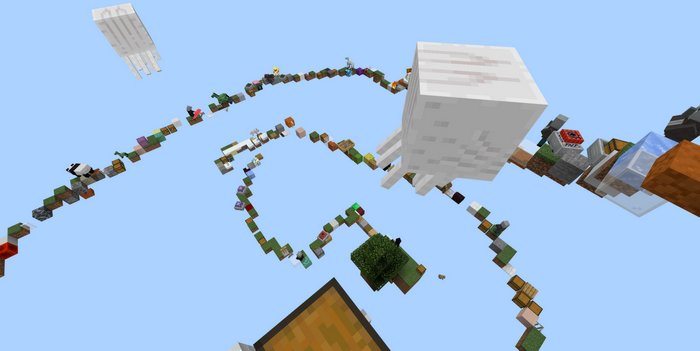 Random Skyblock Map For Minecraft Pe 1 16 20