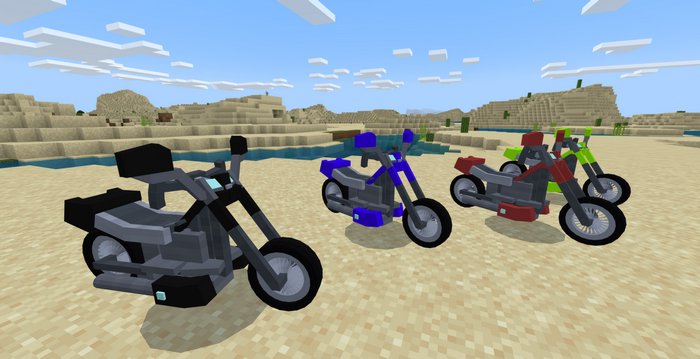 Motorcycle Mods For Minecraft 1 12 2 - Motorcycle for Life