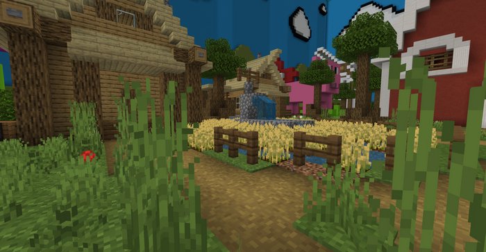 Farm - hide and seek map for Minecraft PE