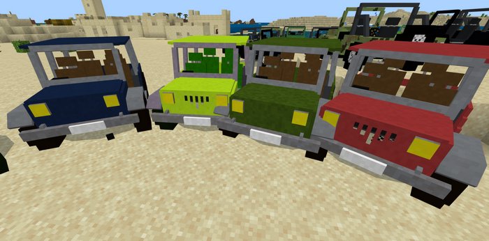 Jeep Minecraft Skins