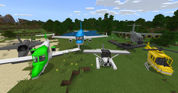 minecraft airplane mods