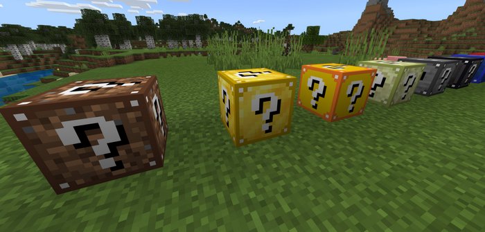 Lucky Block Addon (by Sprintermax), Addons for Minecraft PE - MCPE Box