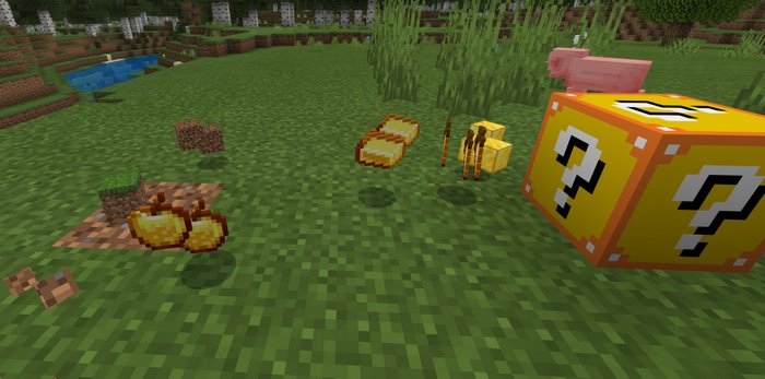 Super Lucky Blocks addon for Minecraft PE 1.16.40