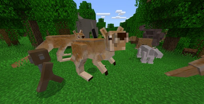 Cenozoic Craft addon for Minecraft PE 1.16.40