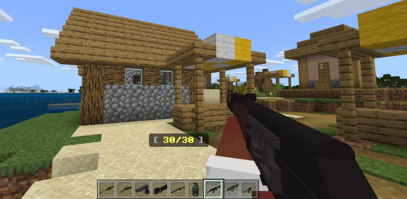 Shotgun in MCPE