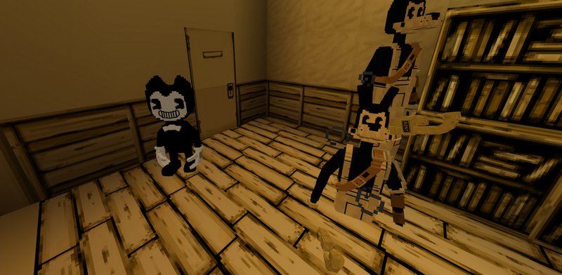 Bendy And The Ink Machine Add-on V3.1 / By Bendy The Demon 18 . Minecraft Mod