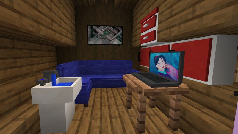 furniture minecraft tv