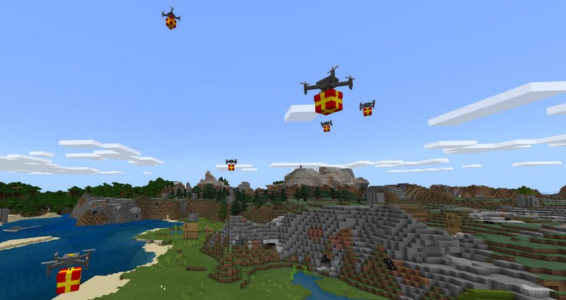 Super Lucky Blocks addon for Minecraft PE 1.16.40