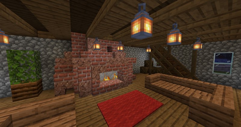 Addons and Mods with Furniture for Minecraft PE 1.17.11
