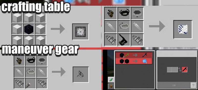 HOW TO USE THE 3D MANEUVER GEAR & TITAN SHIFTING! Minecraft Attack On Titan  Mod 