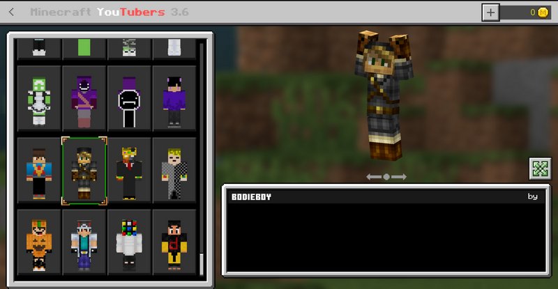 Gaming skin pack for Minecraft PE 1.16.40