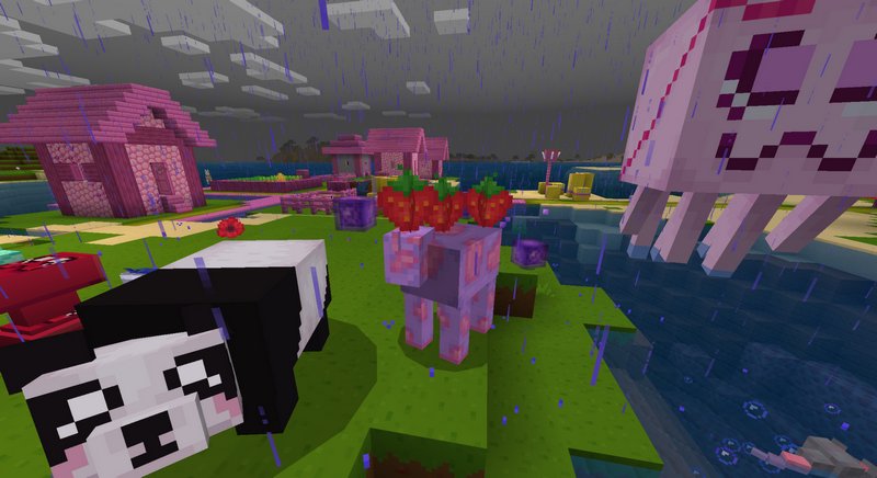 Kawaii World Textures - Mods for Minecraft