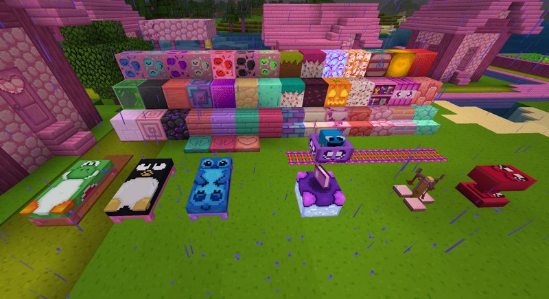 Kawaii World Resource Pack 1.18 / 1.17