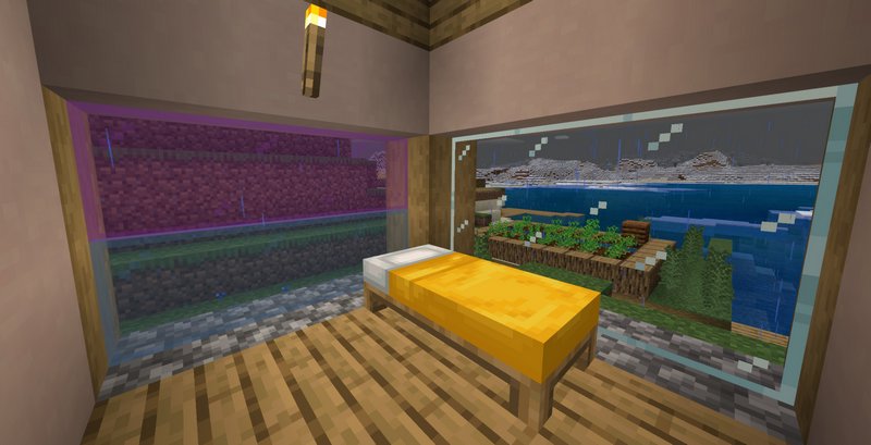 Better Clear Glass [ Borderless ] - Minecraft Resource Packs