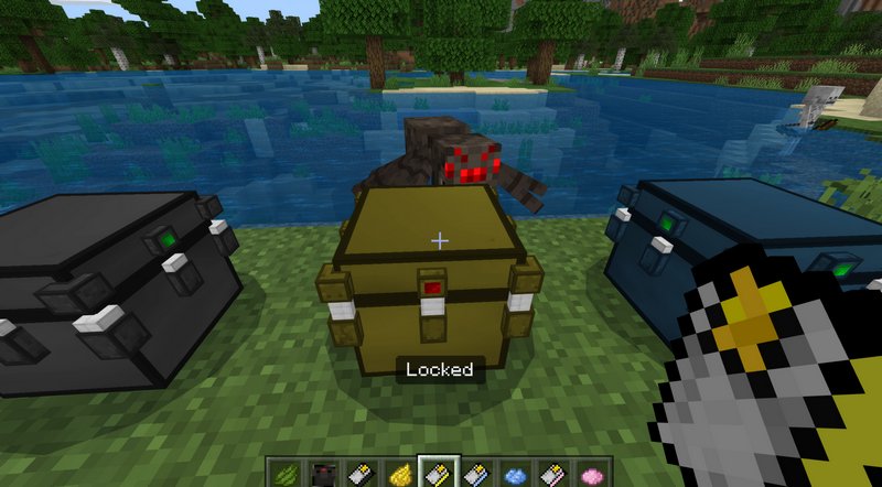 minecraft locked chest