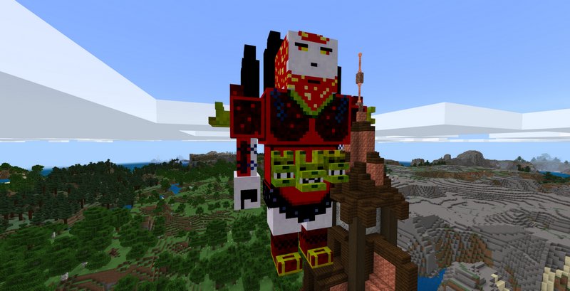 Ragnarok Addon (1.20, 1.19) - MCPE/Bedrock God of War Mod