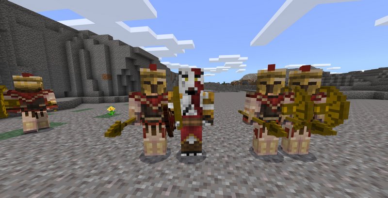 Ragnarok Addon (1.20, 1.19) - MCPE/Bedrock God of War Mod