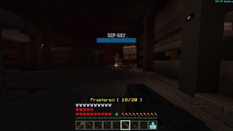 MCPE_scp containment breach map and addon download 1.19 