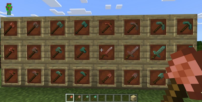 Mod Copper Equipment for Minecraft