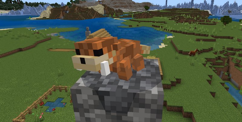 Minecraft Otter Wallpaper