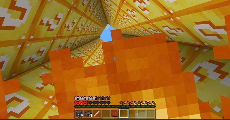 Minecraft: Lucky Block Map with Apocalypse v 1.8.9 Maps Mod für Minecraft