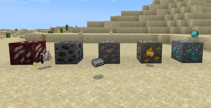 Auto smelt ores