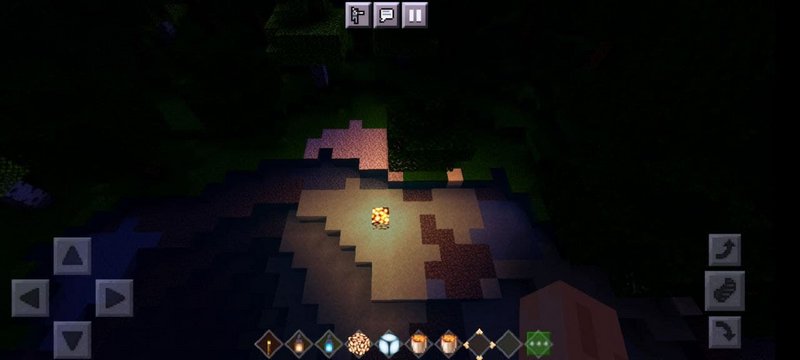 Minecraft Pocket Edition Gameplay Part 44: Torchlight 