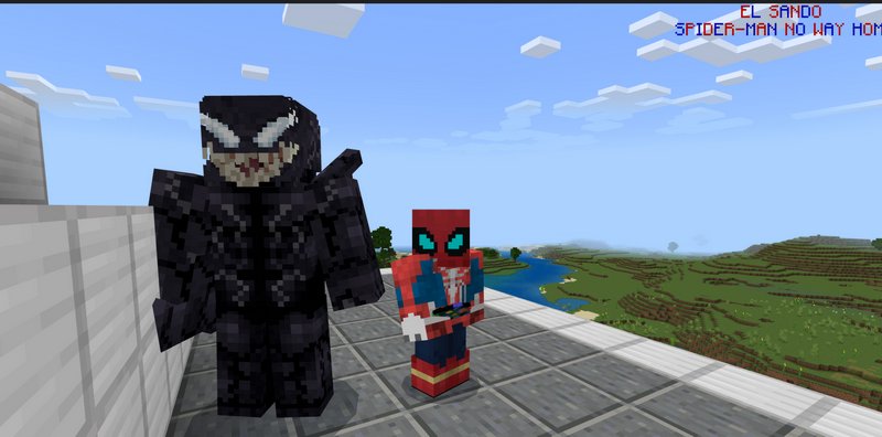 Spider-man: No Way Home addon for Minecraft 