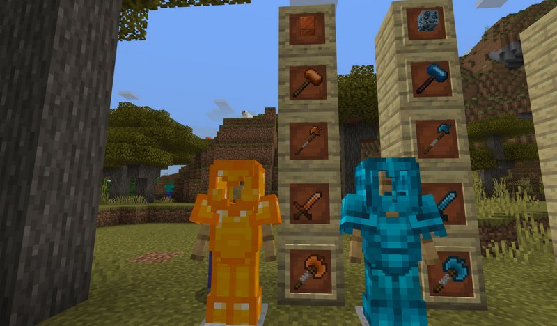 Image 2 - More Ores [Addon] (Swords Update) [PE] mod for Minecraft - Mod DB