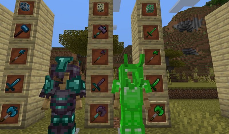 Image 2 - More Ores [Addon] (Swords Update) [PE] mod for Minecraft - Mod DB