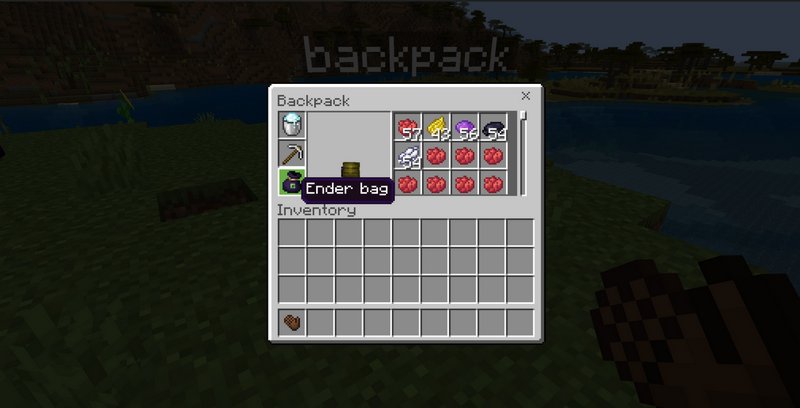 BACKPACK Addon For Minecraft PE 1.20 [ 100% WORKING ] 