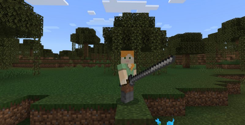 Legendary Swords Addon (1.20, 1.19) - MCPE/Bedrock Mod 