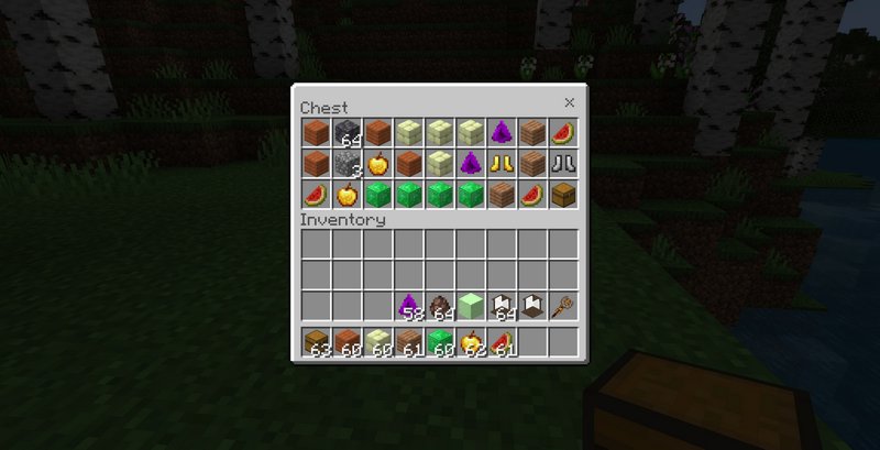 Chest sorter tool addon for Minecraft PE 1.20.30
