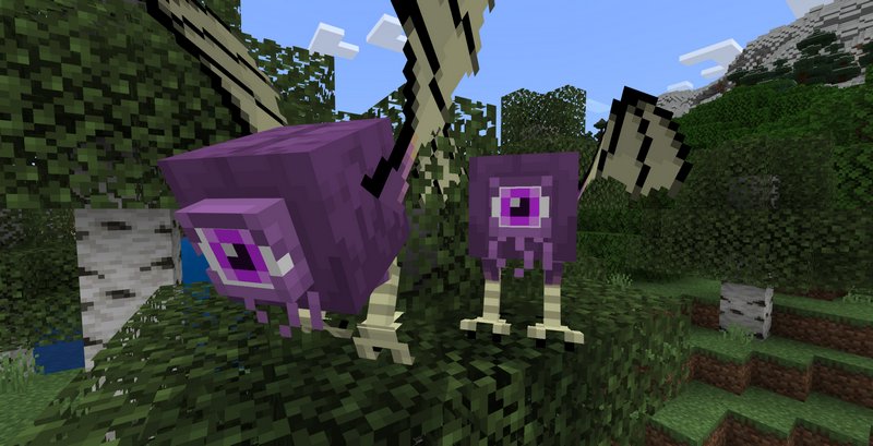 Nether eyebats