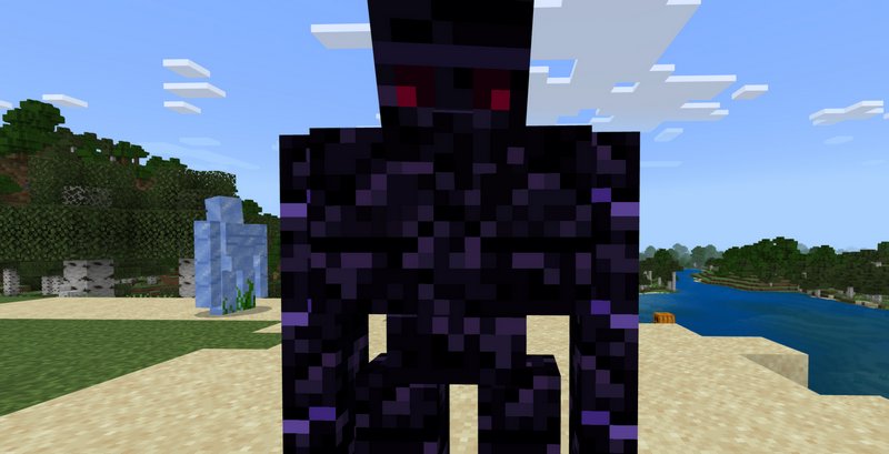 minecraft obsidian golem