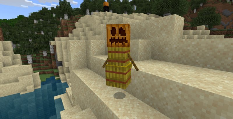 QSMP Eggs Golem Minecraft Mob Skin