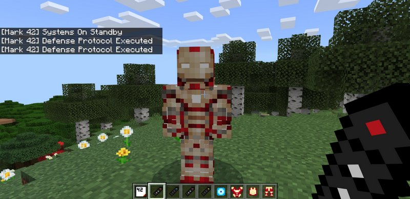 Iron Man Legends Mod(20+ Iron Man suits) - Mods for Minecraft