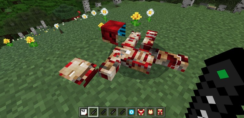 iron man mark 42 minecraft