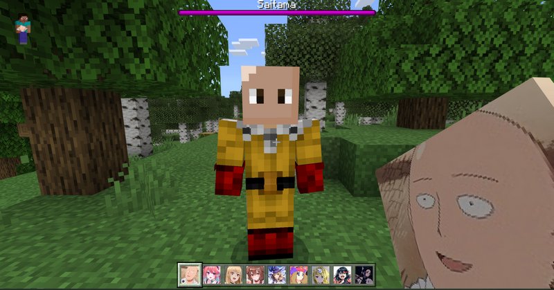 Anime Characters Addon (1.20, 1.19) - Waifus & Husbands Mod MCPE/Bedrock 