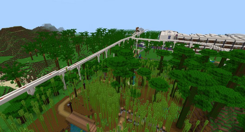 Jurassic Park Map For Minecraft Pe 