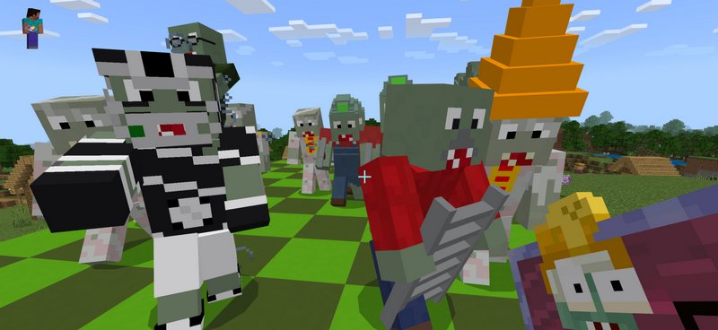 SERPVZ (Plants vs. Zombies Addon) Mods Minecraft Bedrock