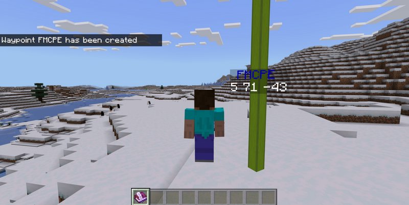 Multiplayer Waypoint System Addon for Minecraft