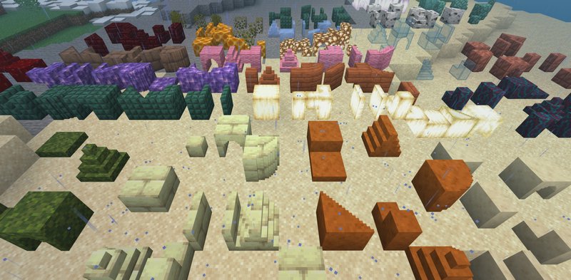 Thousands of new blocks
