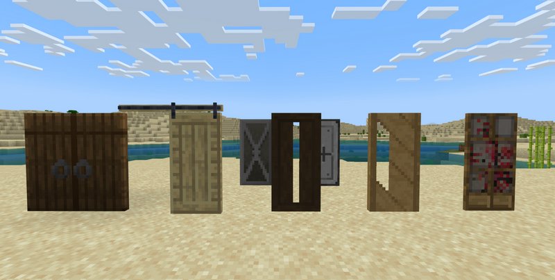 Roblox Doors ADDON in Minecraft PE #minecraft #mcpe #shorts #doors #do