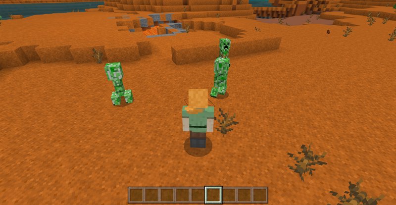 Hide in mobs (Morph)