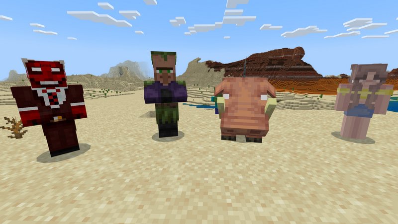 Is there a way to upload custom skins for the npcs? : r/Minecraft